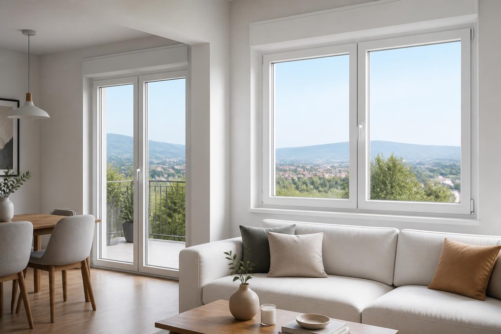 7 acabados de ventanas de PVC Kömmerling que subirán el nivel de tu casa