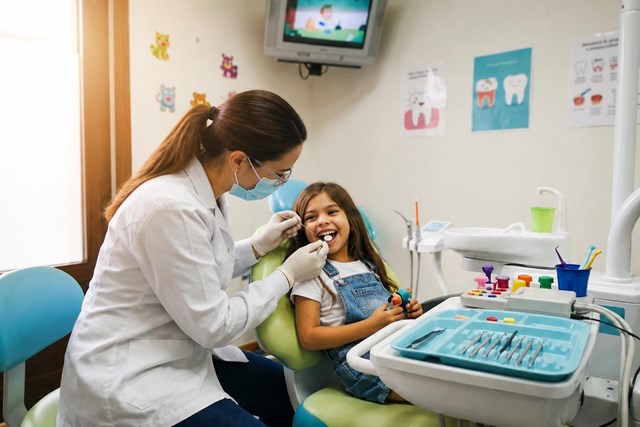 Tratamientos dentales infantiles avanzados en Ferrol: selladores, flúor y pulpectomía - Imagen 1